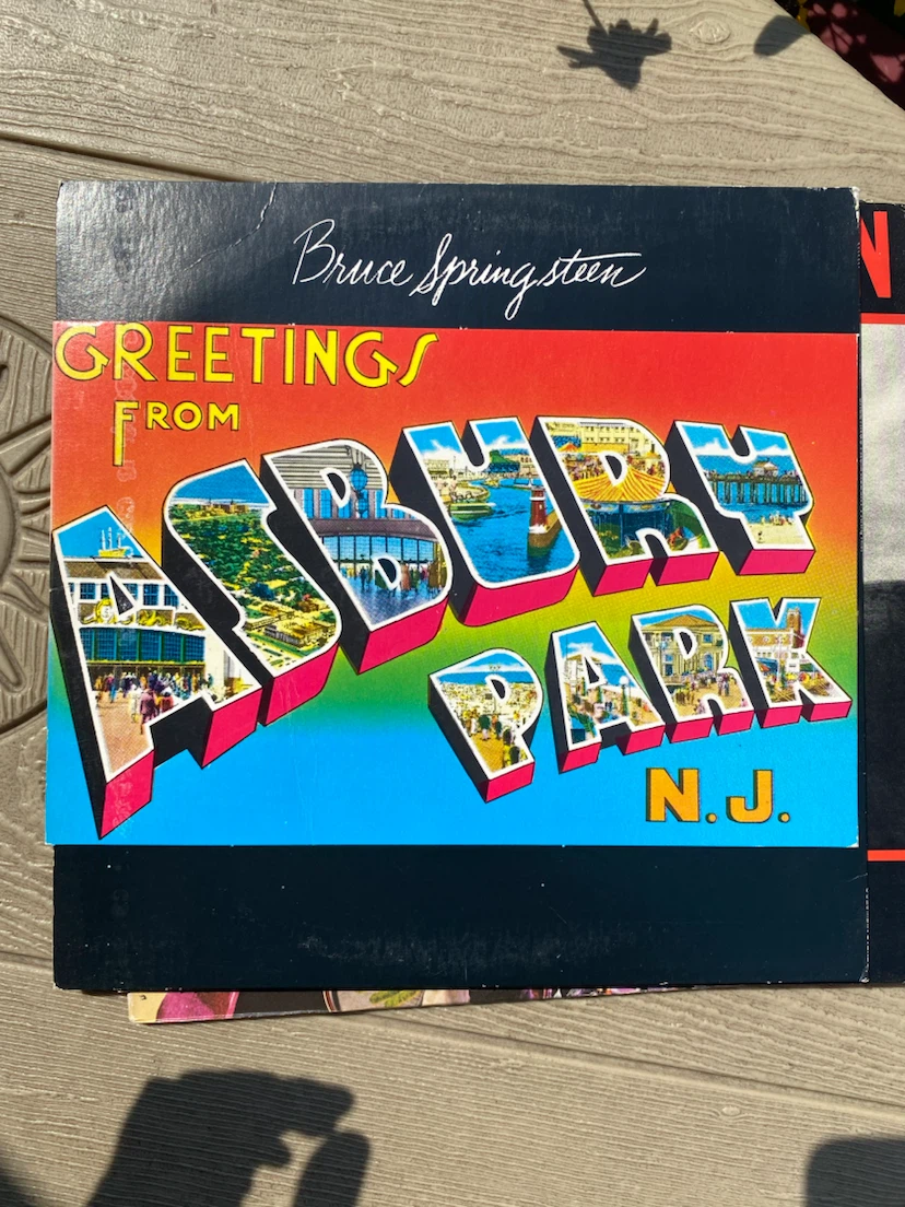 Bruce Springsteen Greetings From Asbury Park Vinyl Record
