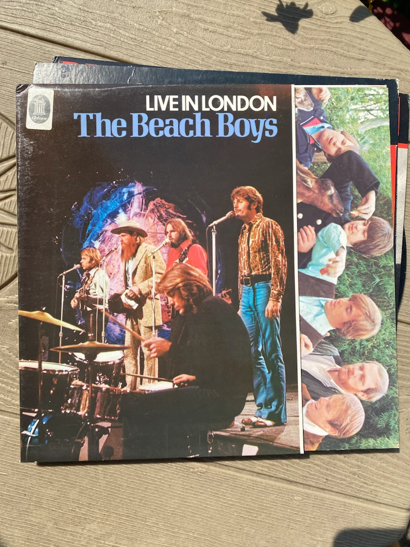 The Beach Boys Live in London Vinyl Record