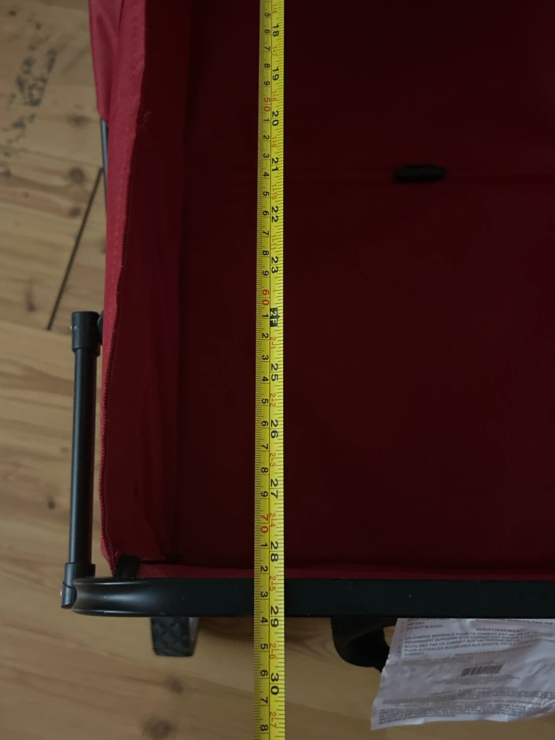 Red Foldable Wagon cart - photo 5