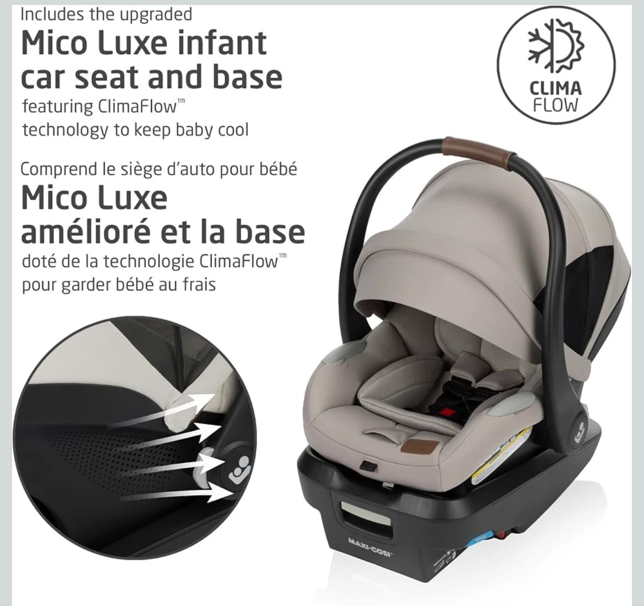 Maxi-Cosi Stroller with Mico Luxe Infant Car Seat - photo 4