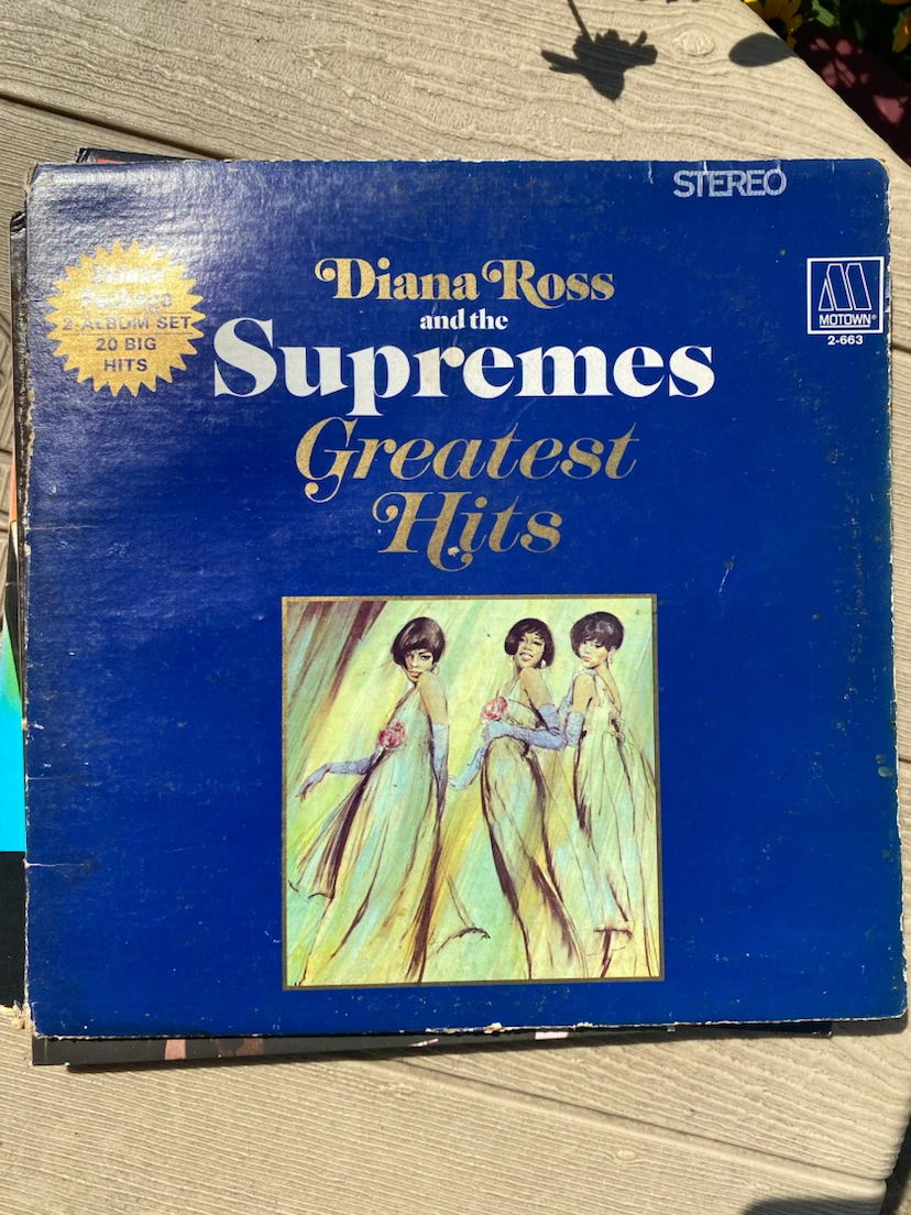 Diana Ross and the Supremes Greatest Hits Vinyl Record
