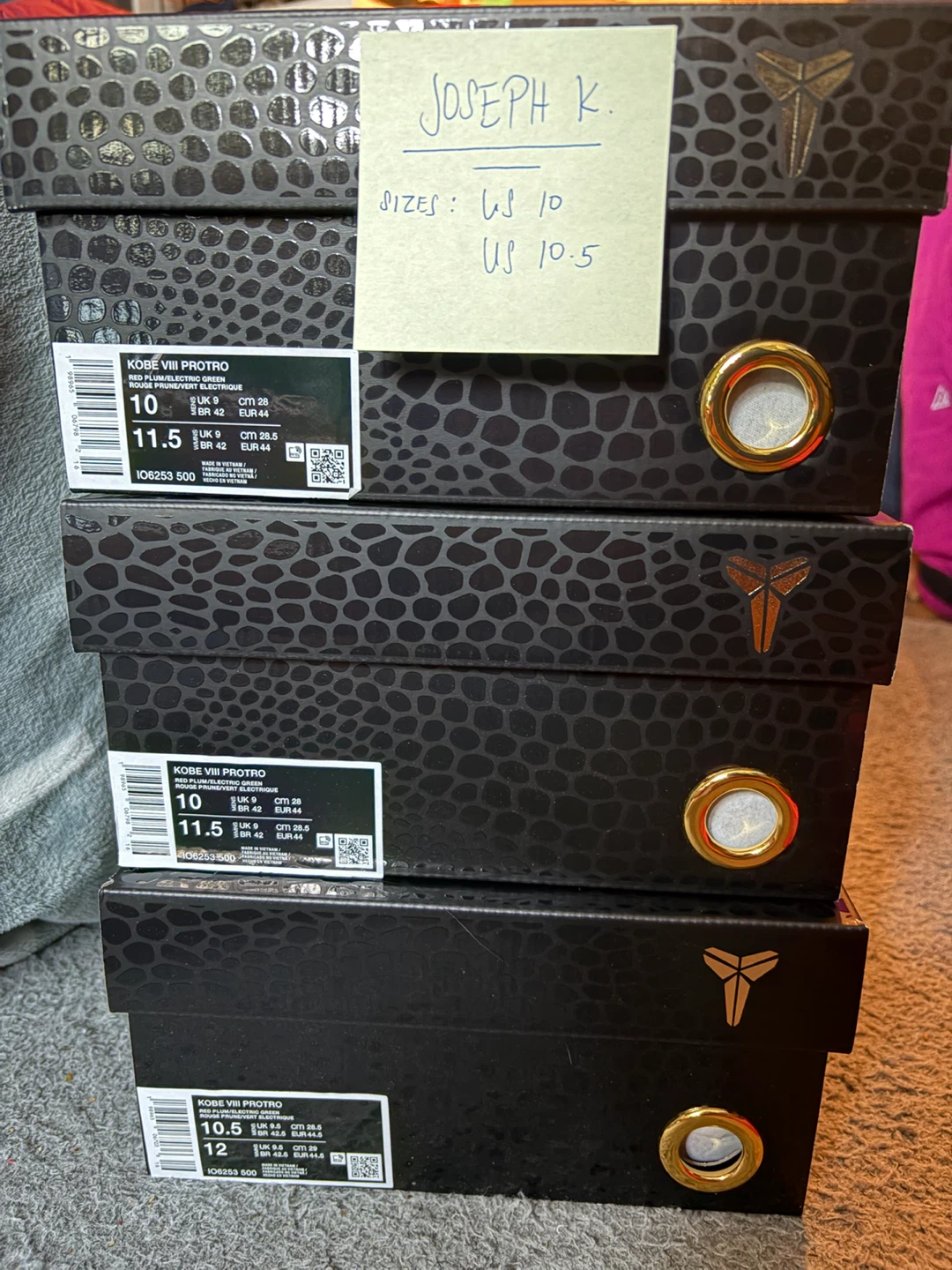 Nike Kobe 8 Mambacurial Protro – Deadstock – US 10 / 10.5