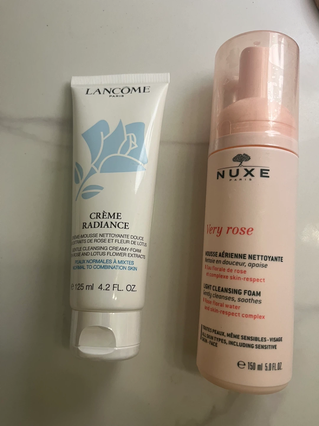 LANCOME and NUXE Cleansers Set