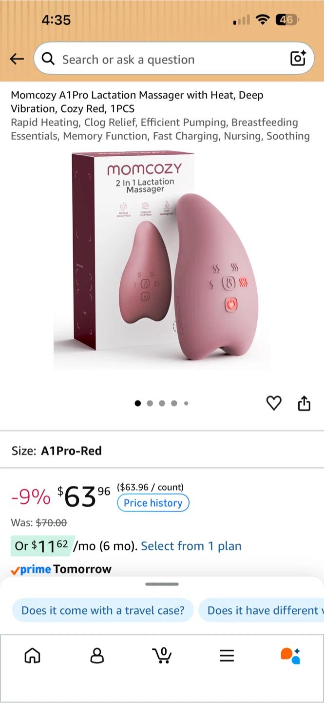 Momcozy A1 Pro Lactation Massager