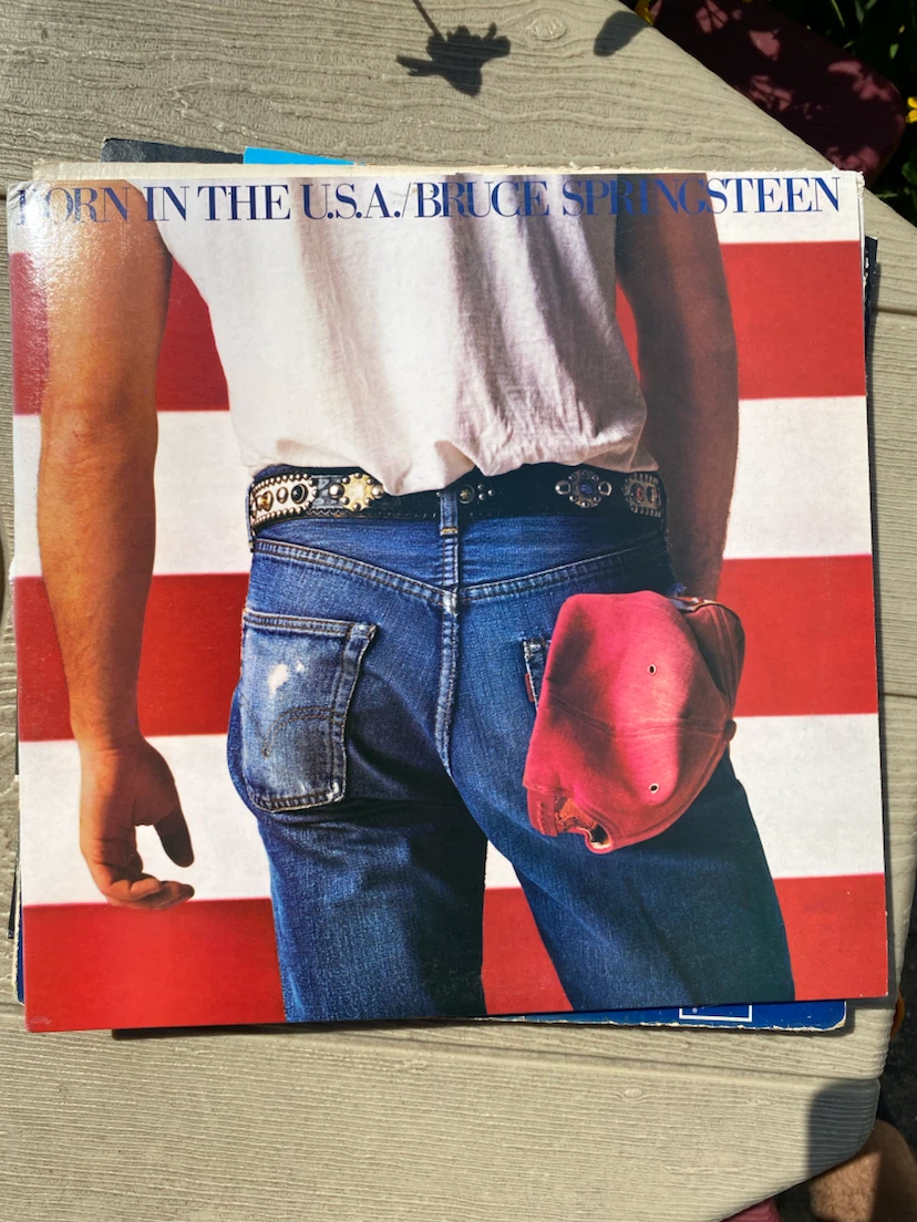 Bruce Springsteen Born In The U.S.A. Vinyl Record