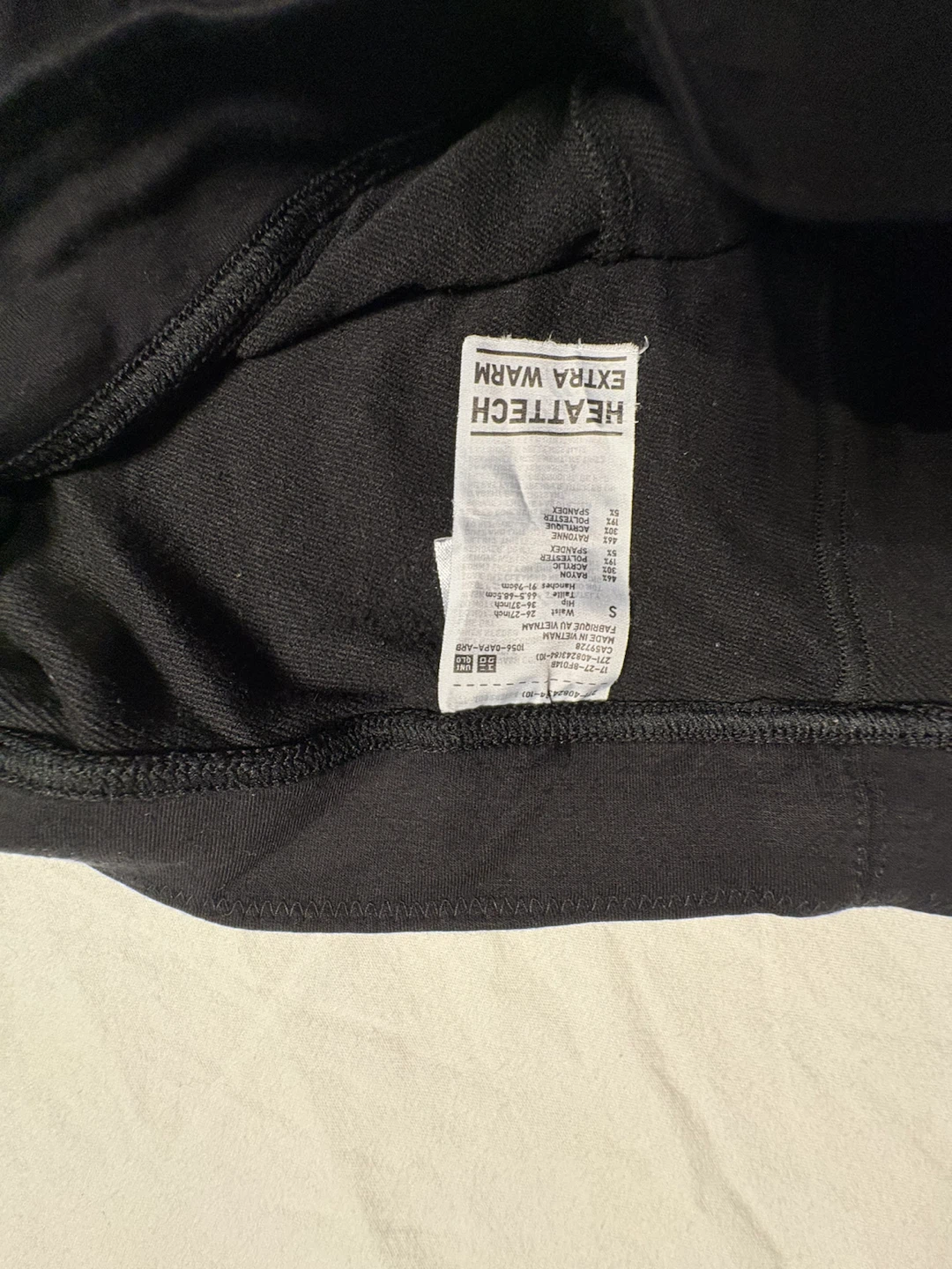 Uniqlo Heattech Extra Warm Leggings Black - photo 4