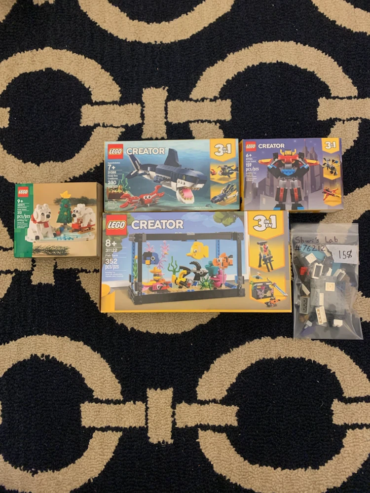 LEGO Retired Sets 15-50$