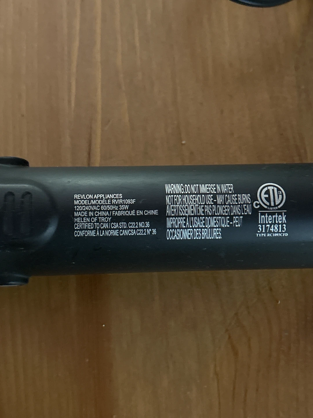 Revlon Nano Diamond 1" Retractable Iron - photo 4