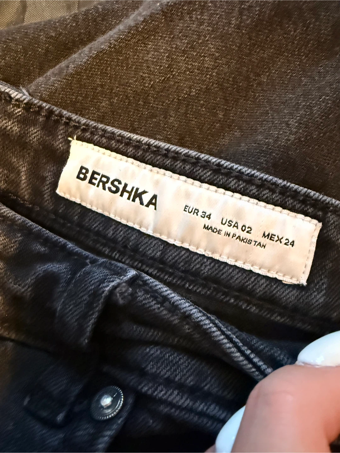 Bershka Black Flare Jeans Size EUR 34 - photo 4