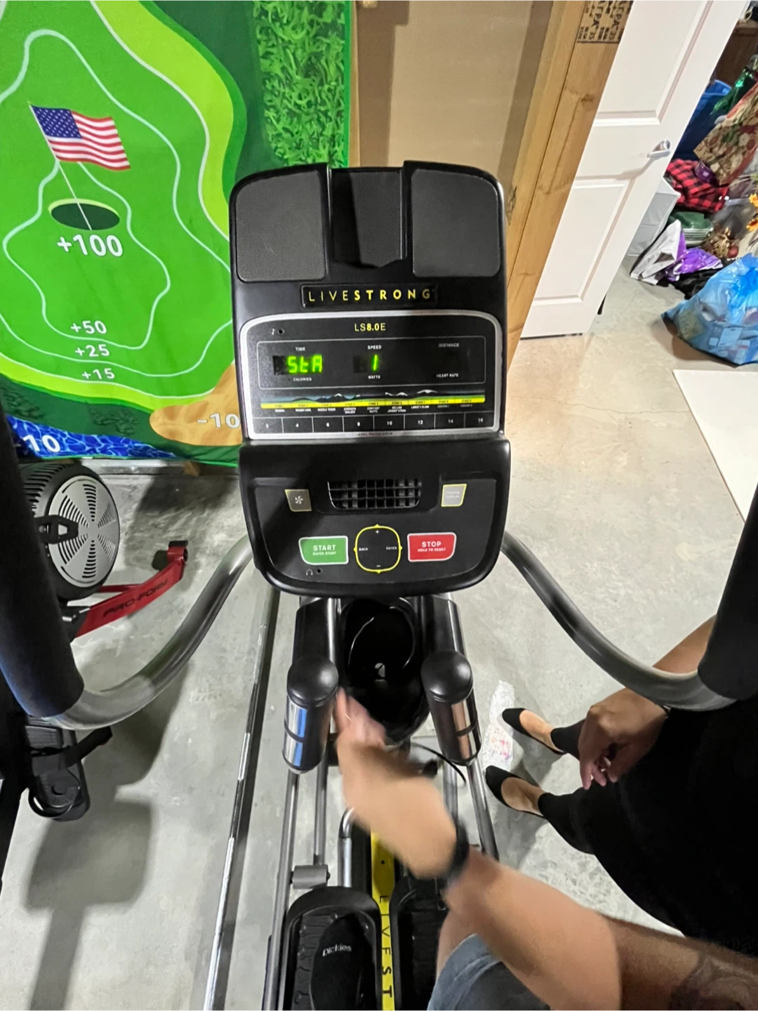 Livestrong 8.0E Elliptical - photo 2