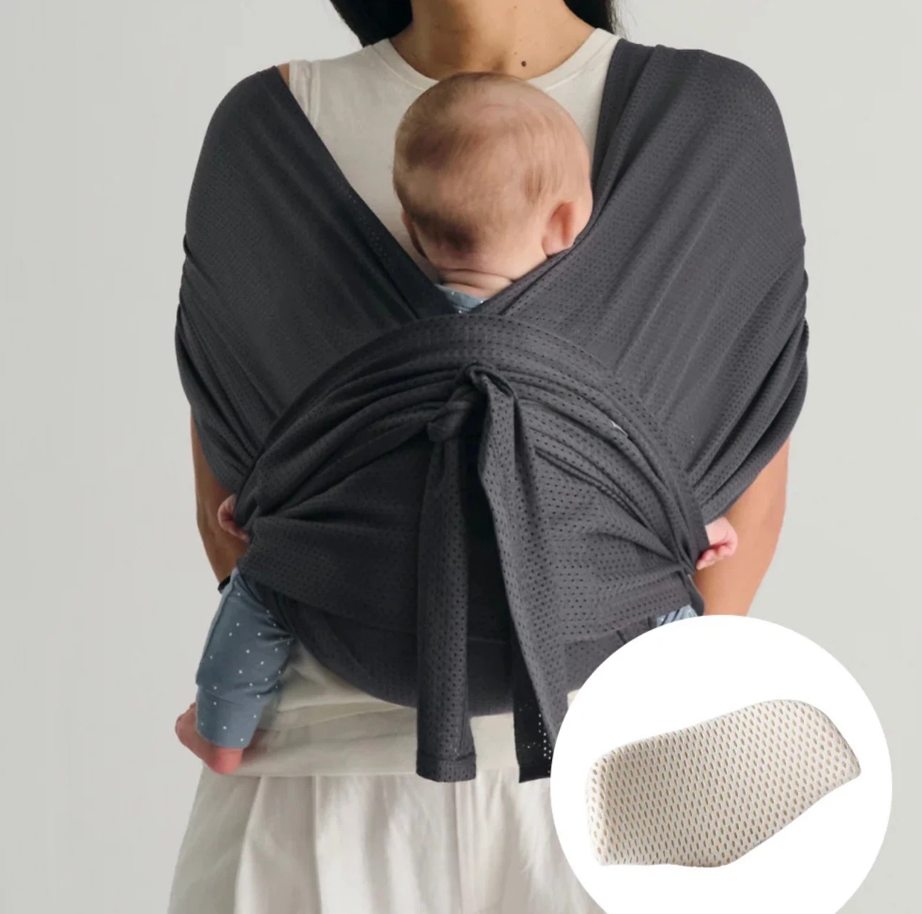 Konny Baby Carrier - Grey Mesh - photo 2
