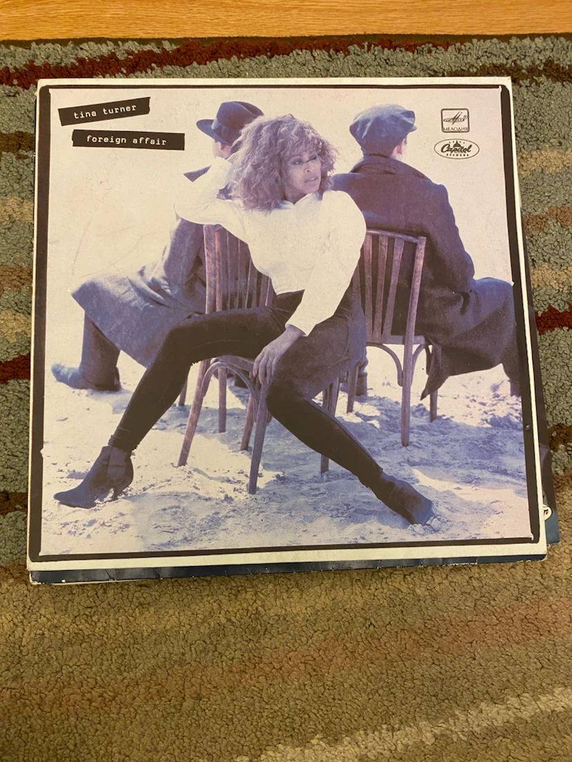 Tina Turner Foreign Affair Vinyl Record