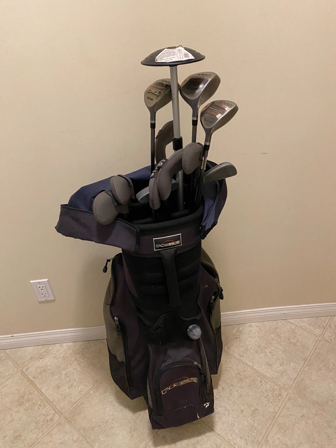 Wilson 1200 Dual Metal Golf Club Set and Bag - photo 3
