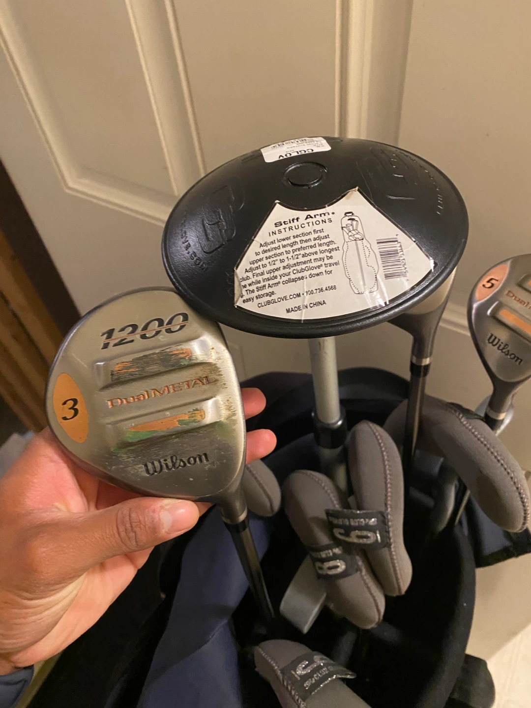 Wilson 1200 Dual Metal Golf Club Set and Bag - photo 4