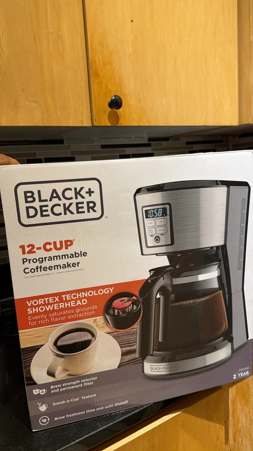Black+Decker 12-Cup Programmable Coffeemaker