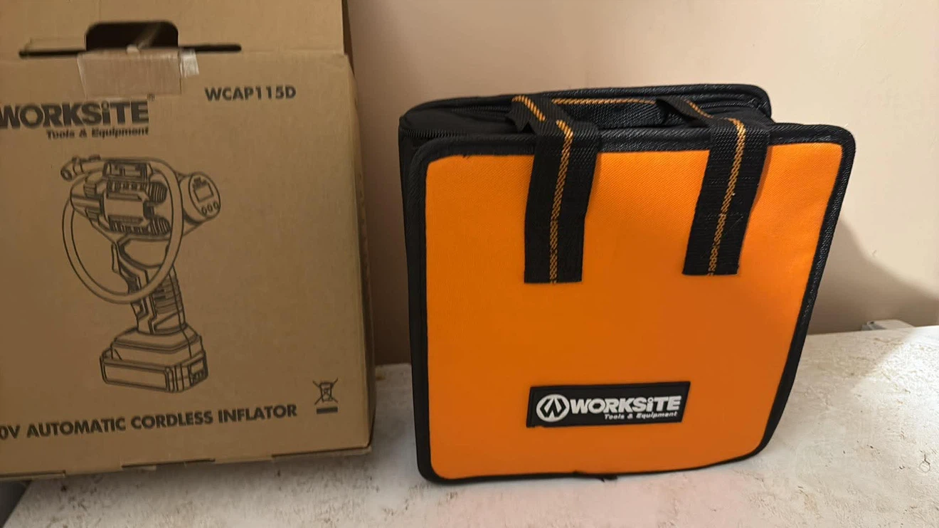 Worksite 20V Automatic Cordless Inflator - photo 2