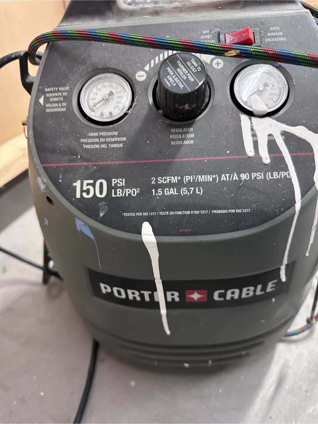 Porter-Cable 1.5 Gallon Air Compressor
