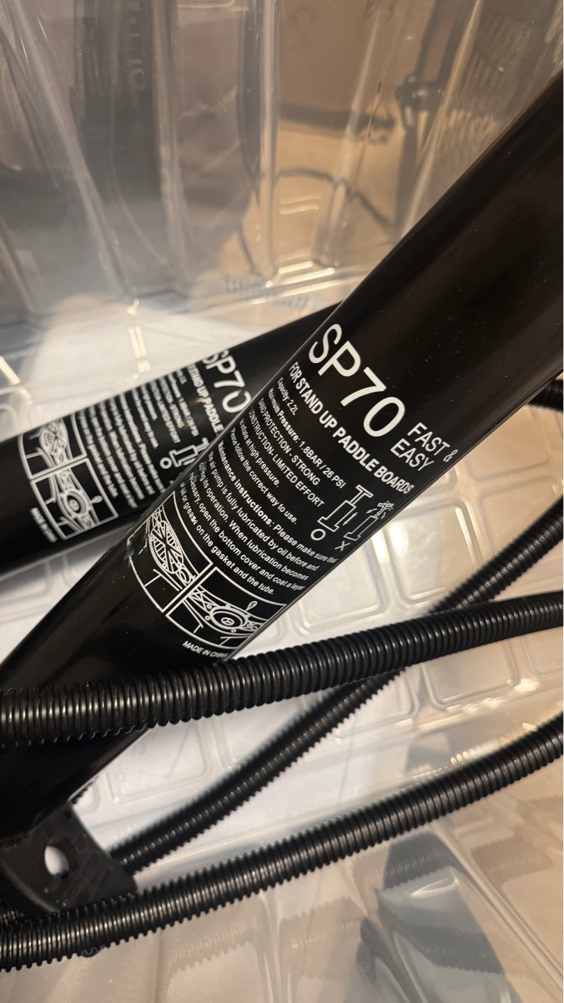 Two SP70 Stand Up Paddle Board Pumps