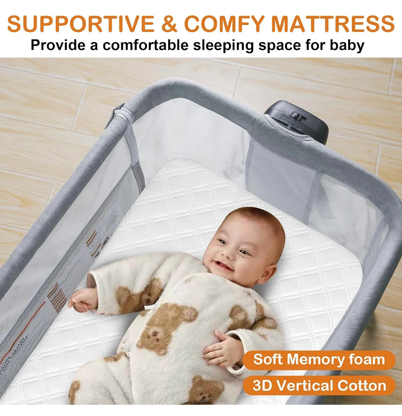 Like-New 3-in-1 Baby Bassinet / Bedside Sleeper - photo 4