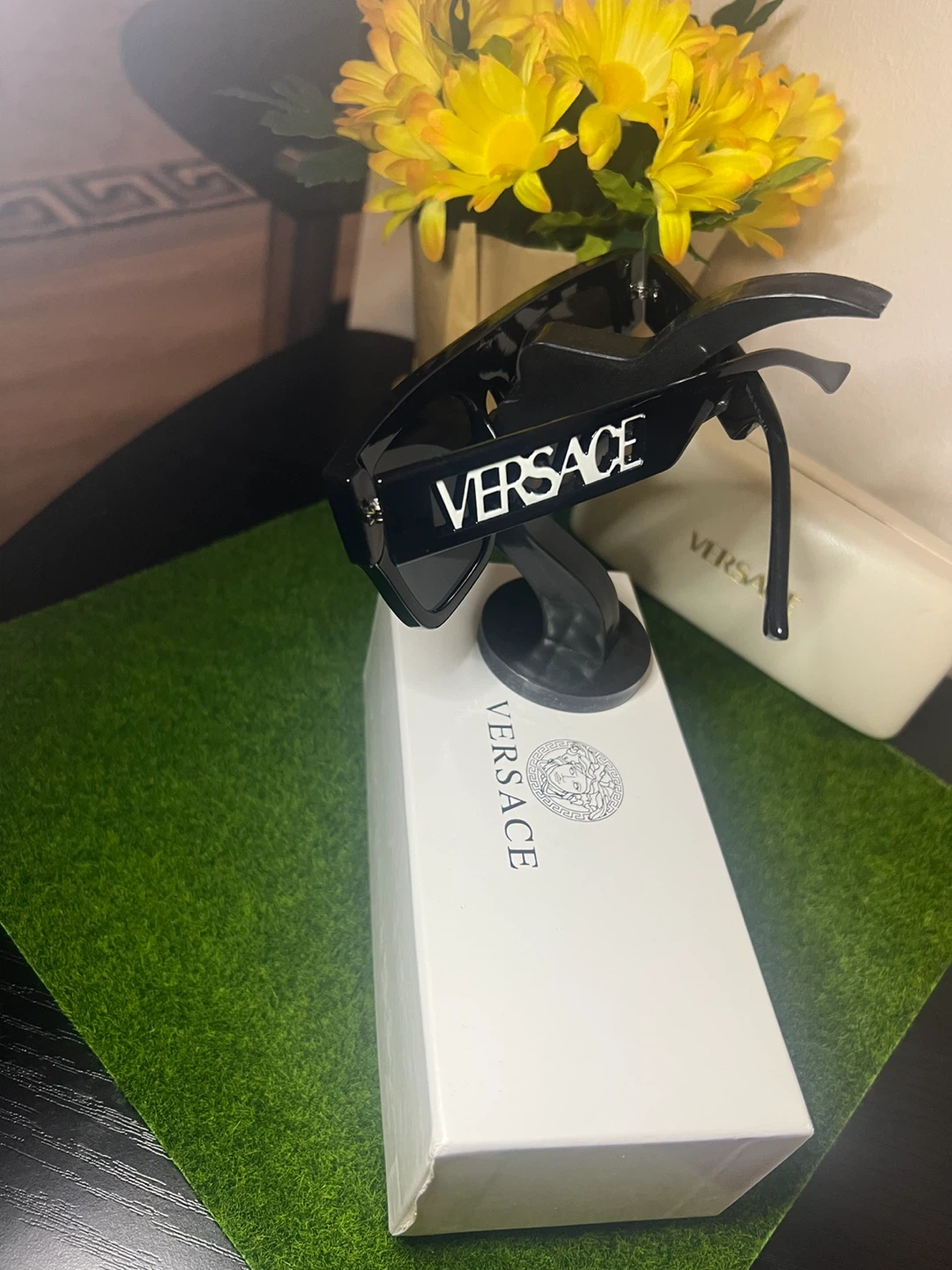 Versace Black Sunglasses