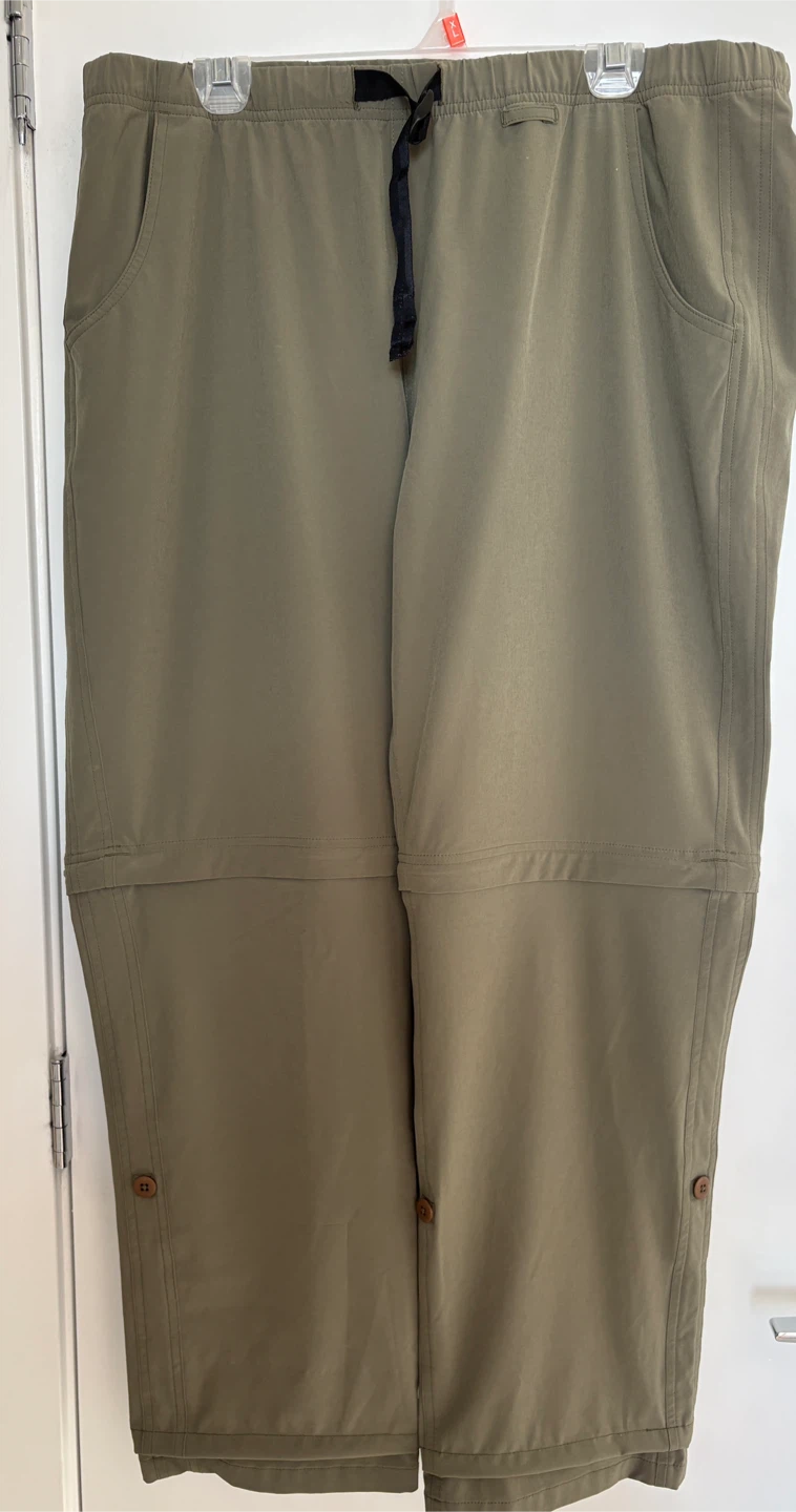 XL Convertible Hiking Pants with some stretch