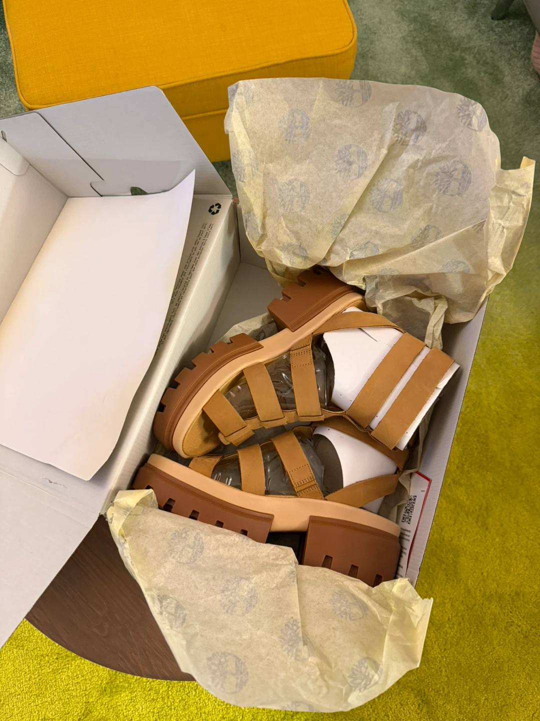 Timberland Everleigh Ankle Strap Sandals Wheat Nubuck