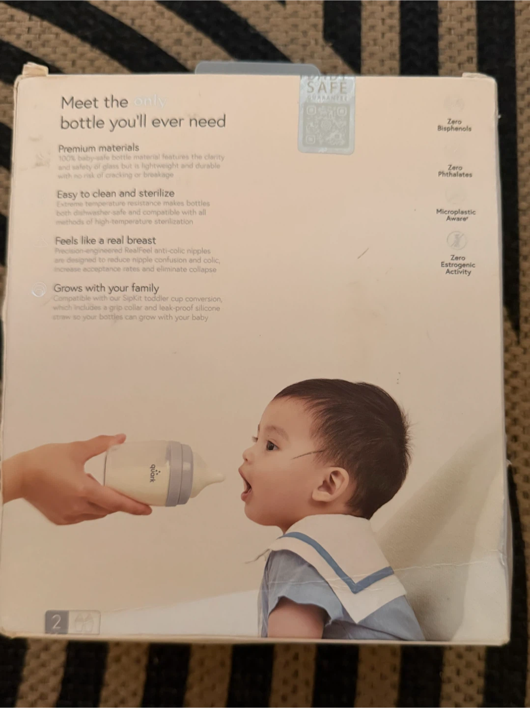 Quark Buubibottle Max Hybrid Feeding Bottles - 2 Pack - photo 3