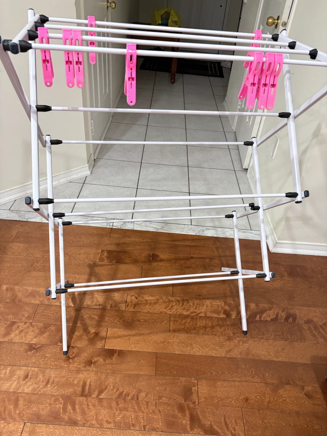 Collapsible Laundry Drying Rack