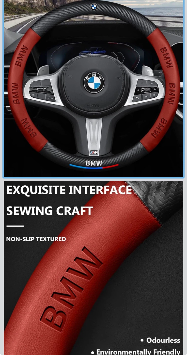 BMW Steering Wheel Cover