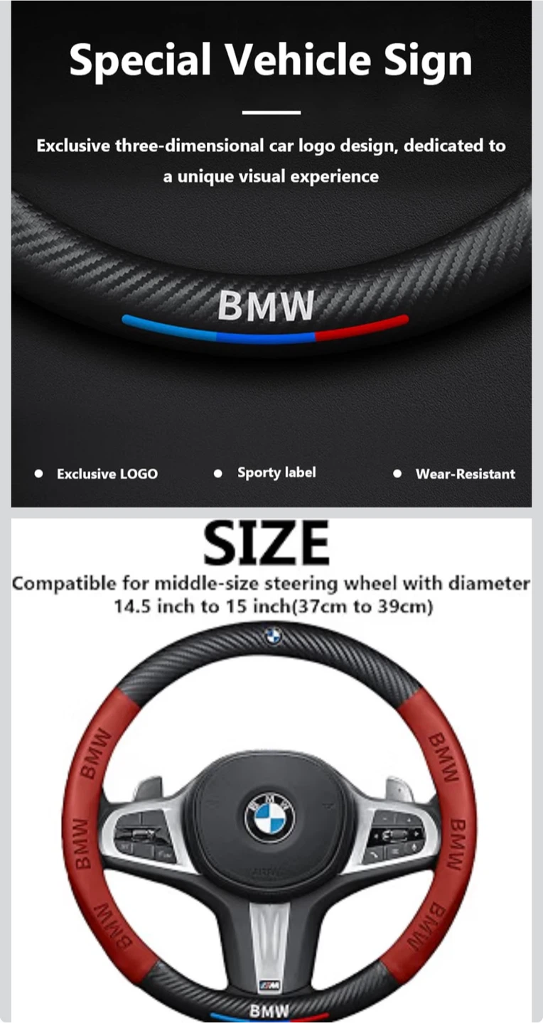 BMW Steering Wheel Cover - photo 2