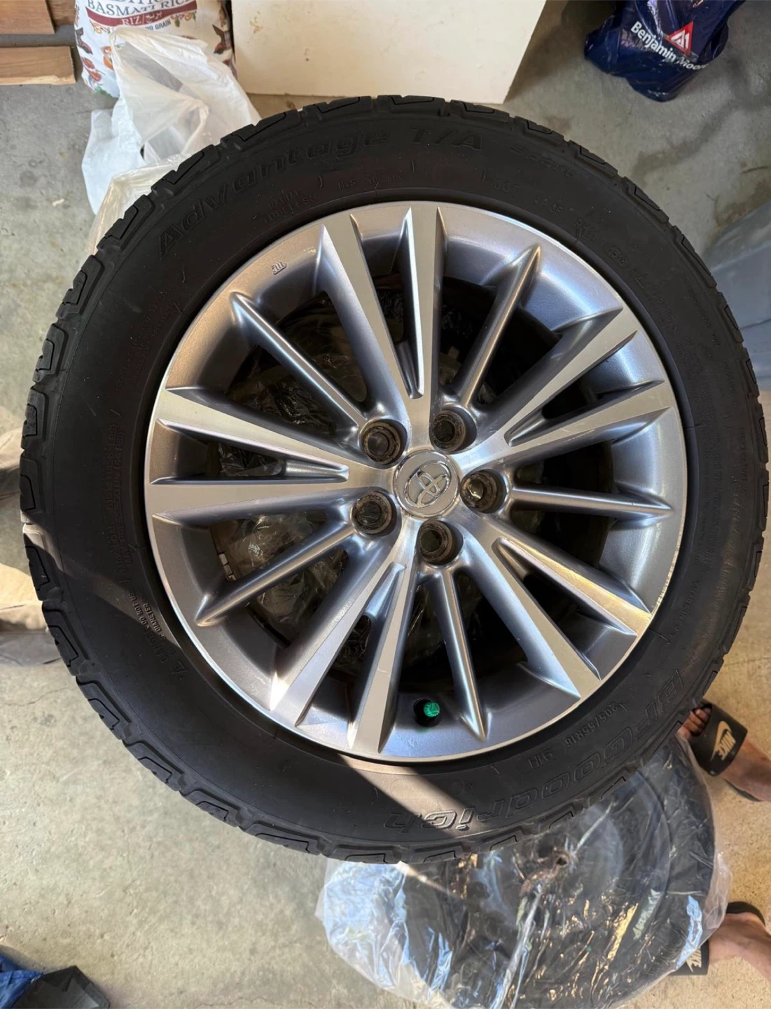 OEM Toyota Corolla 16” Alloy Rims + BFGoodrich Tires | Set of 4 - photo 2