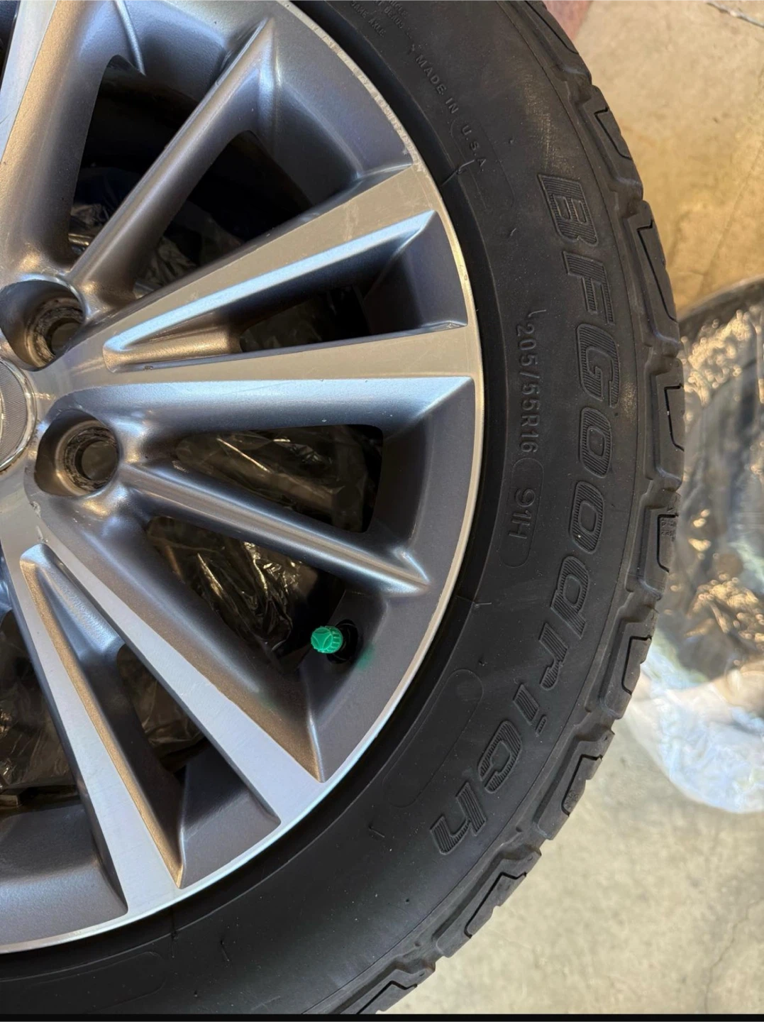 OEM Toyota Corolla 16” Alloy Rims + BFGoodrich Tires | Set of 4 - photo 3