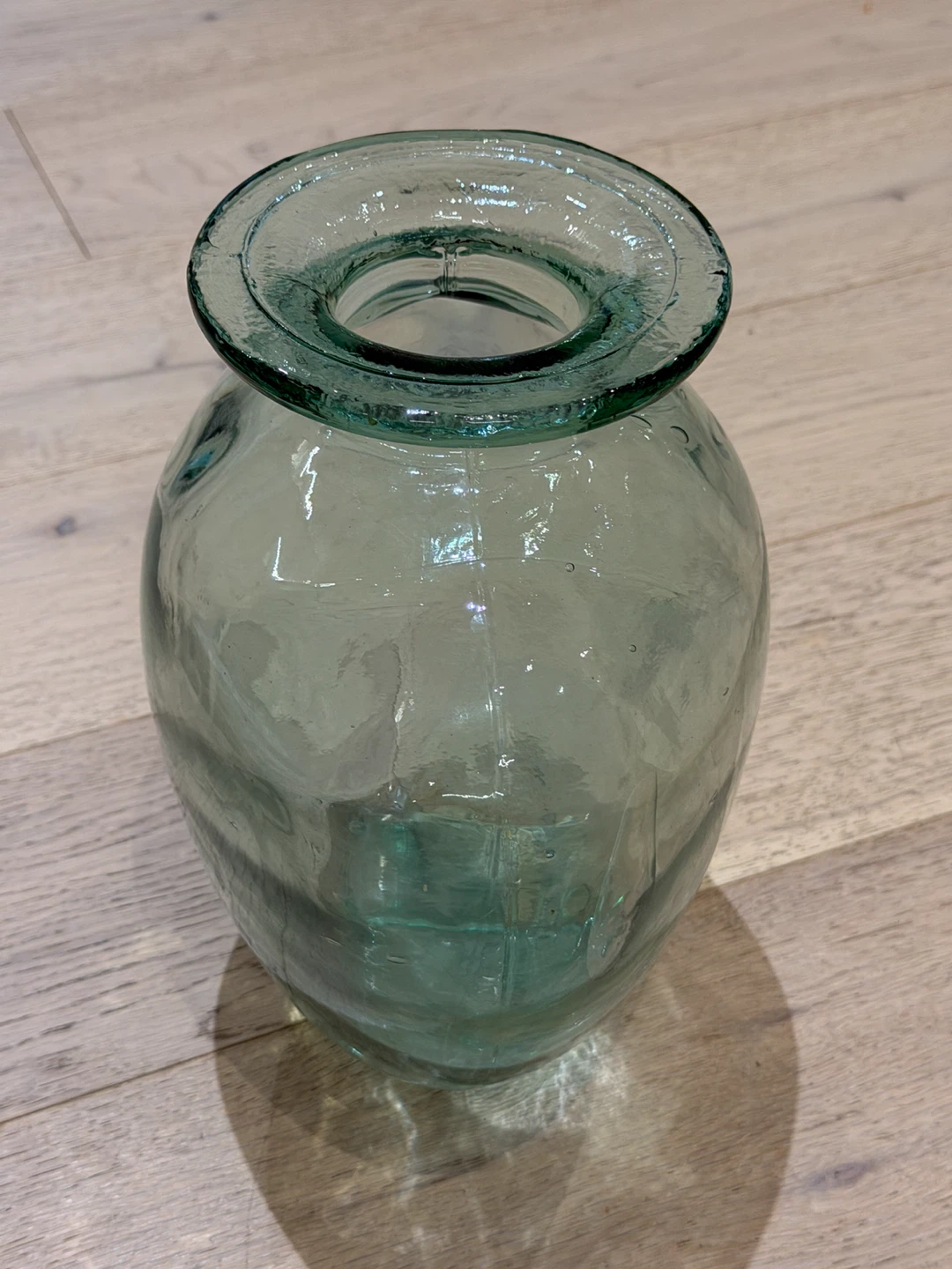 Large Recycled Glass Vase - photo 3