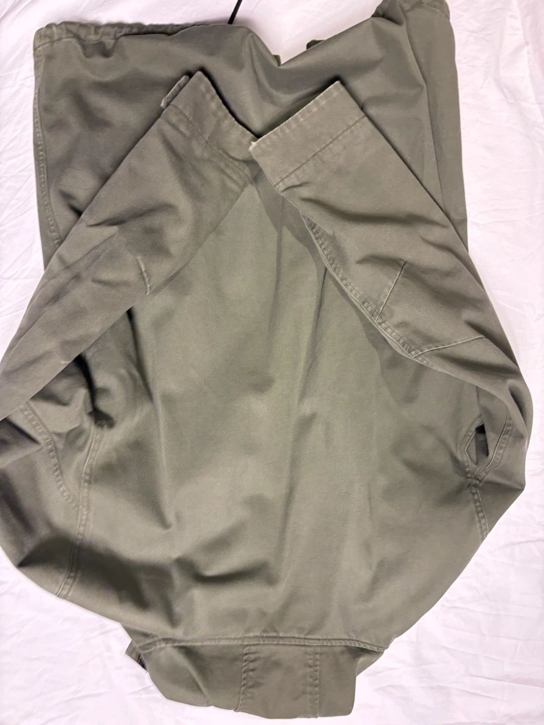 Zara Man Olive Green Hooded Jacket - photo 4