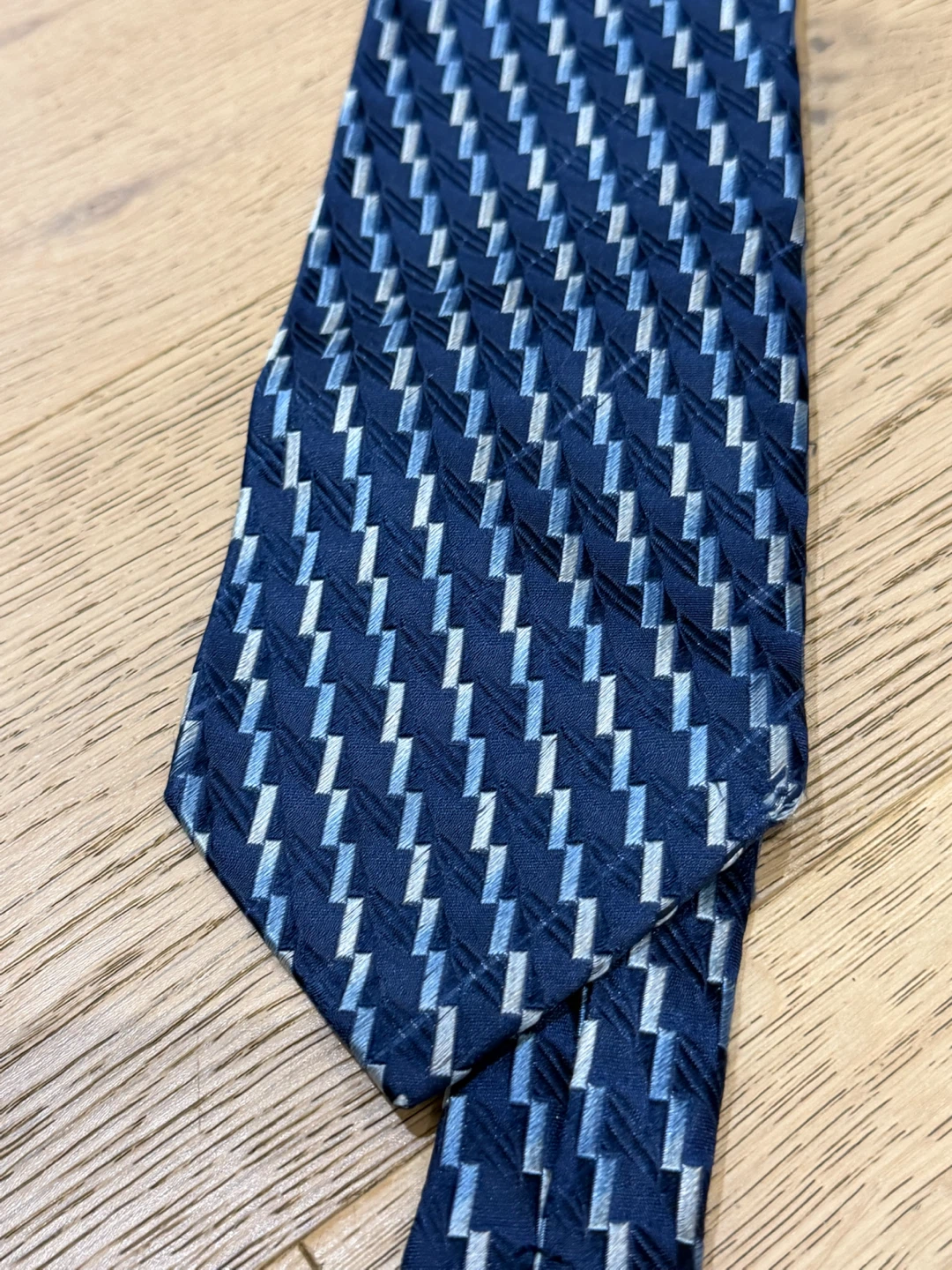 Ermenegildo Zegna blue silk necktie - photo 2