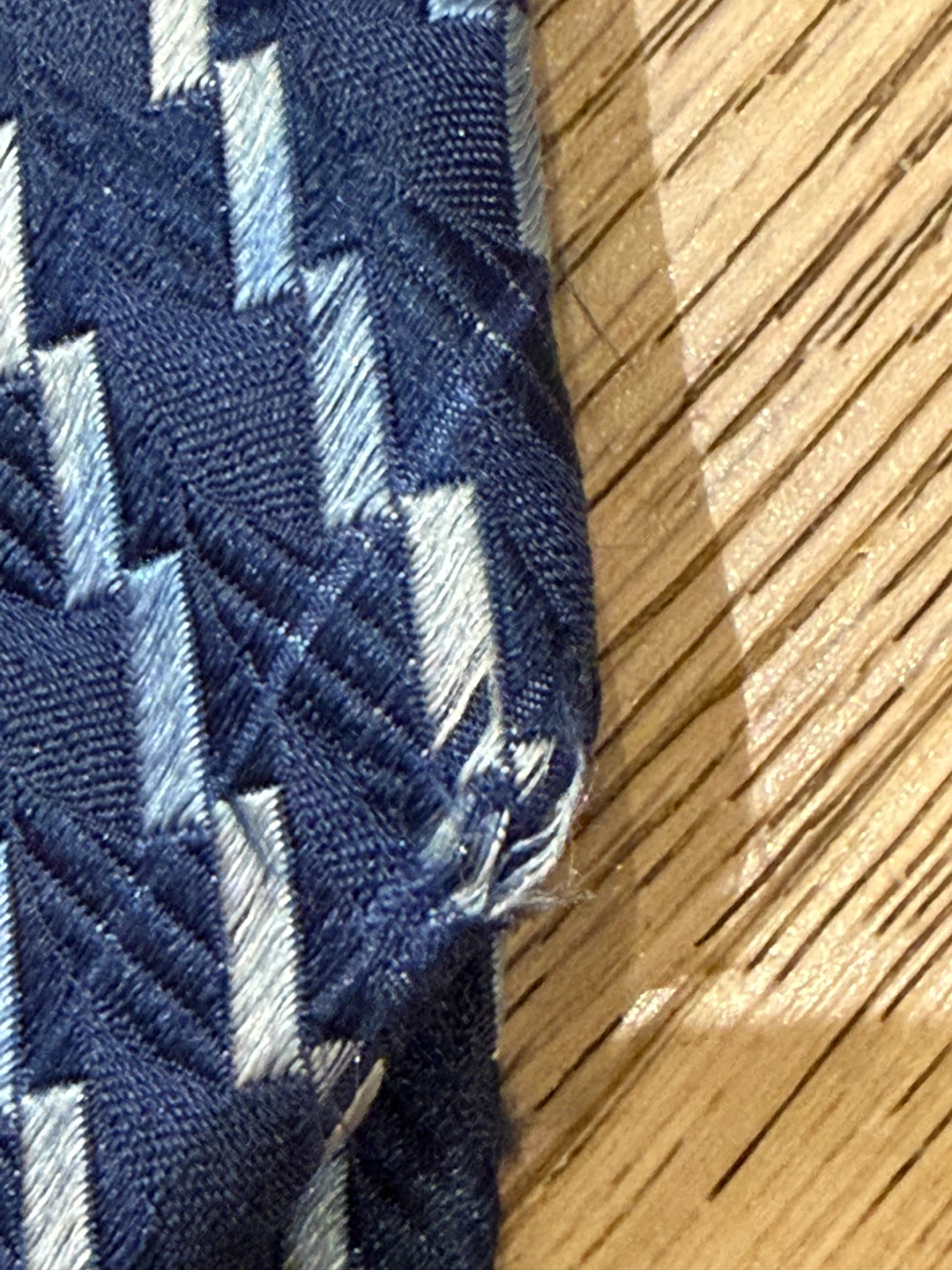 Ermenegildo Zegna blue silk necktie - photo 3