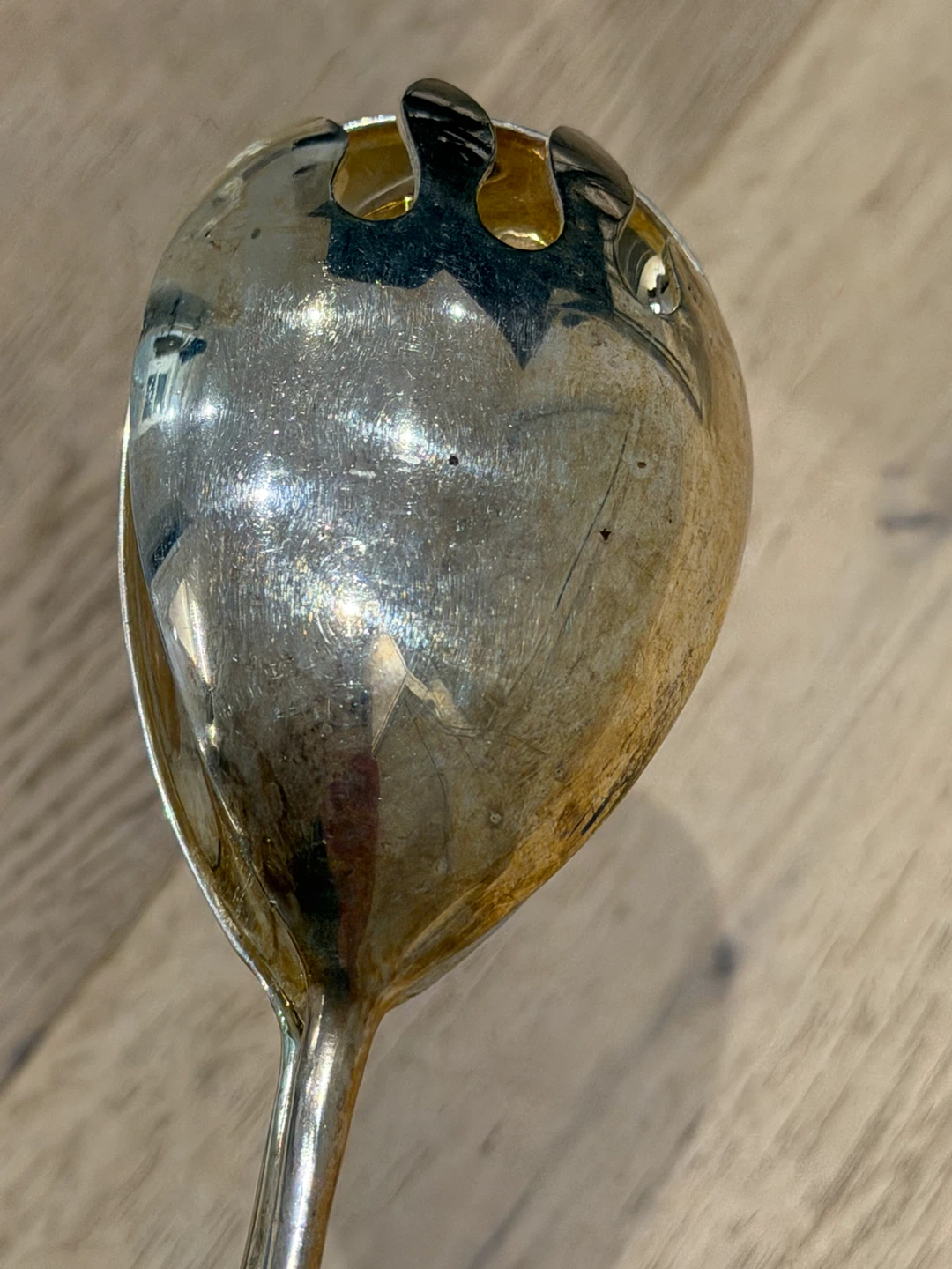 Vintage Italian Silver-Plated Salad Tongs - photo 5