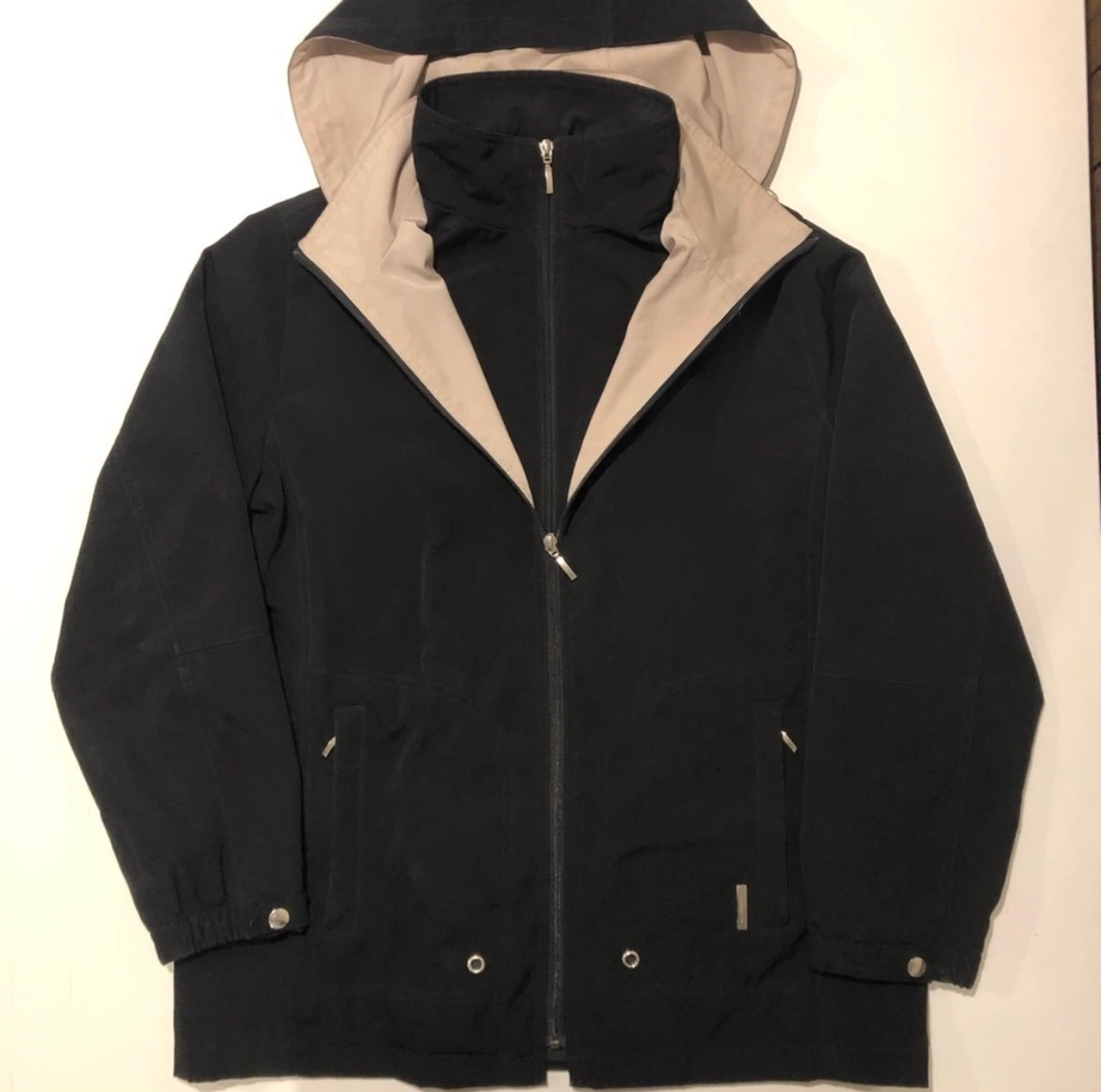 Liz Claiborne Medium Jacket removable hood
