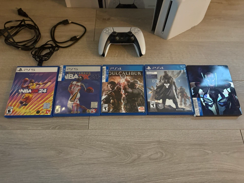 PS5 Slim Disc Edition Bundle with Games - photo 2