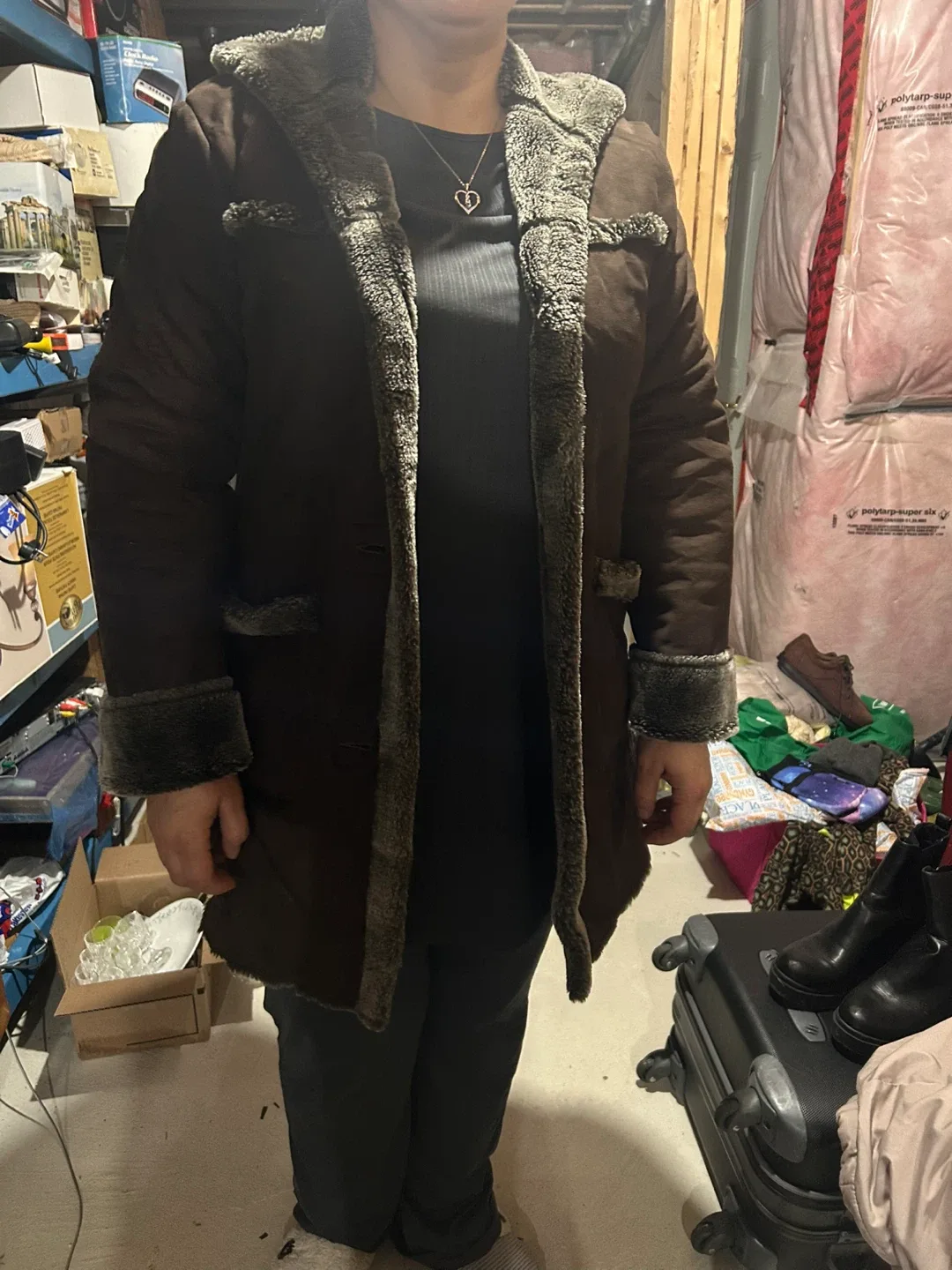 Fairweather Faux Suede Coat