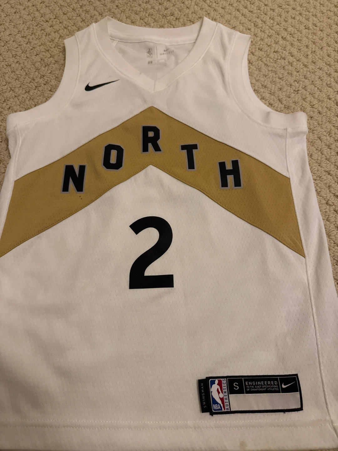 Nike Toronto Raptors Kawhi Leonard Jersey Size S