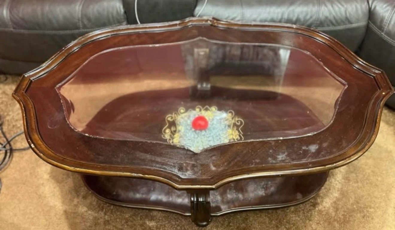 Vintage Style Wooden Coffee Table - photo 2