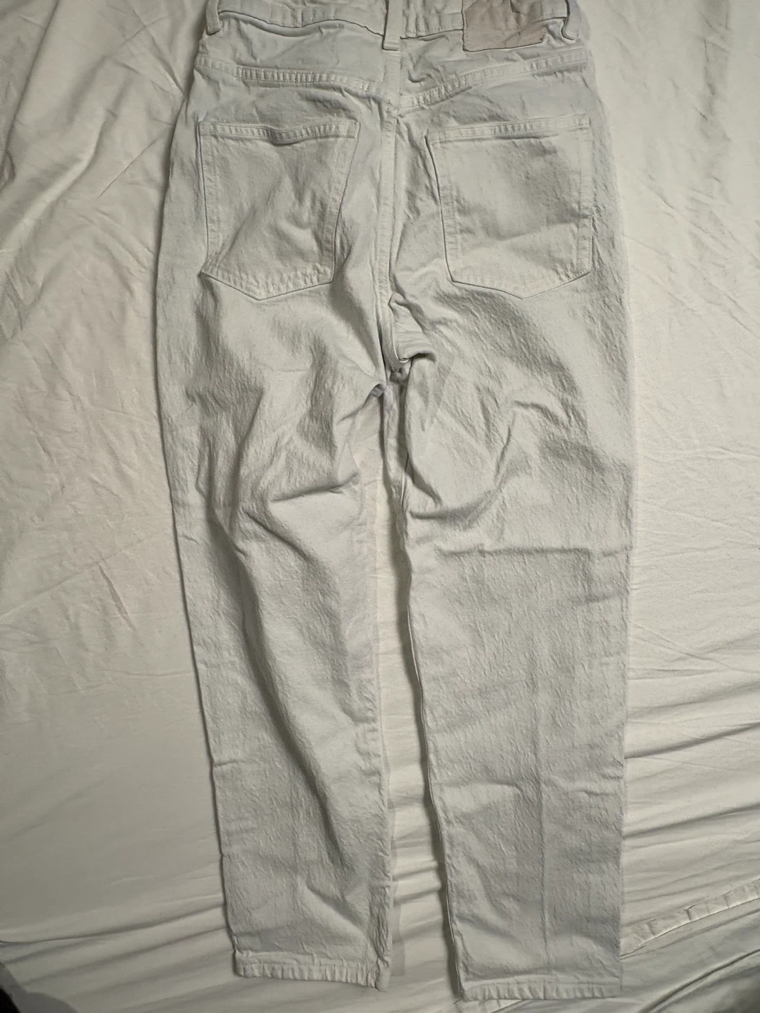Zara White Denim Jeans - photo 4
