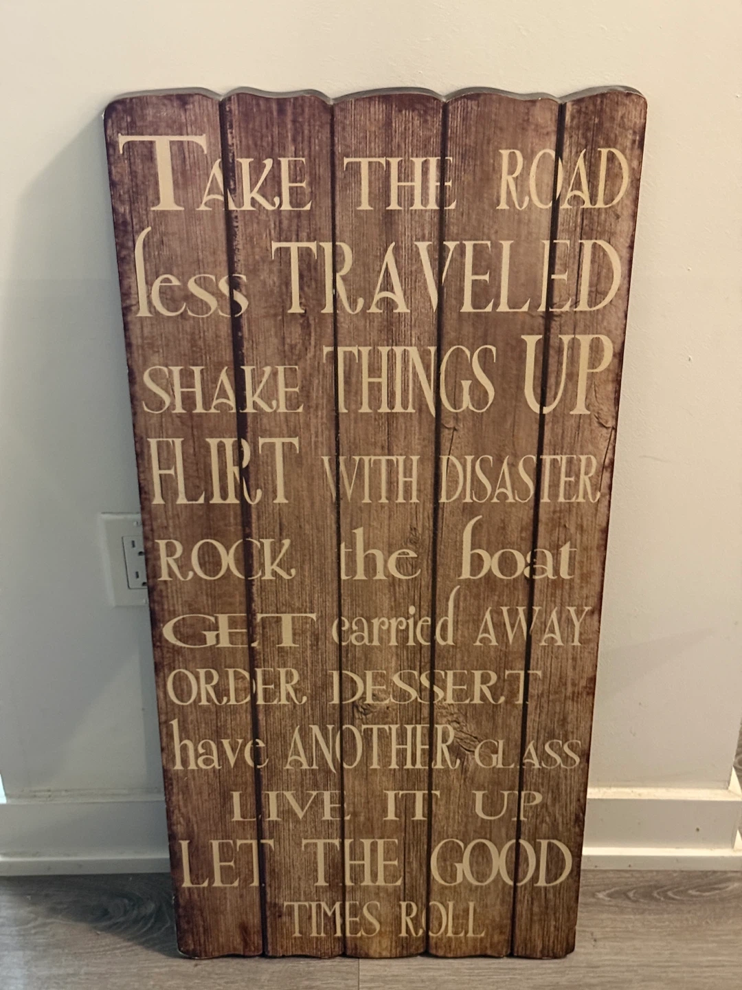 Rustic Decorative Wall Sign
