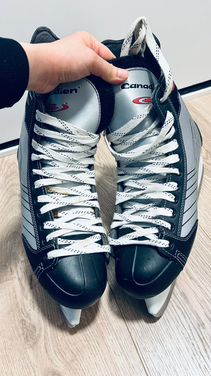 Men’s Canadien G45 Ice Hockey Skates – Size 12 - photo 2