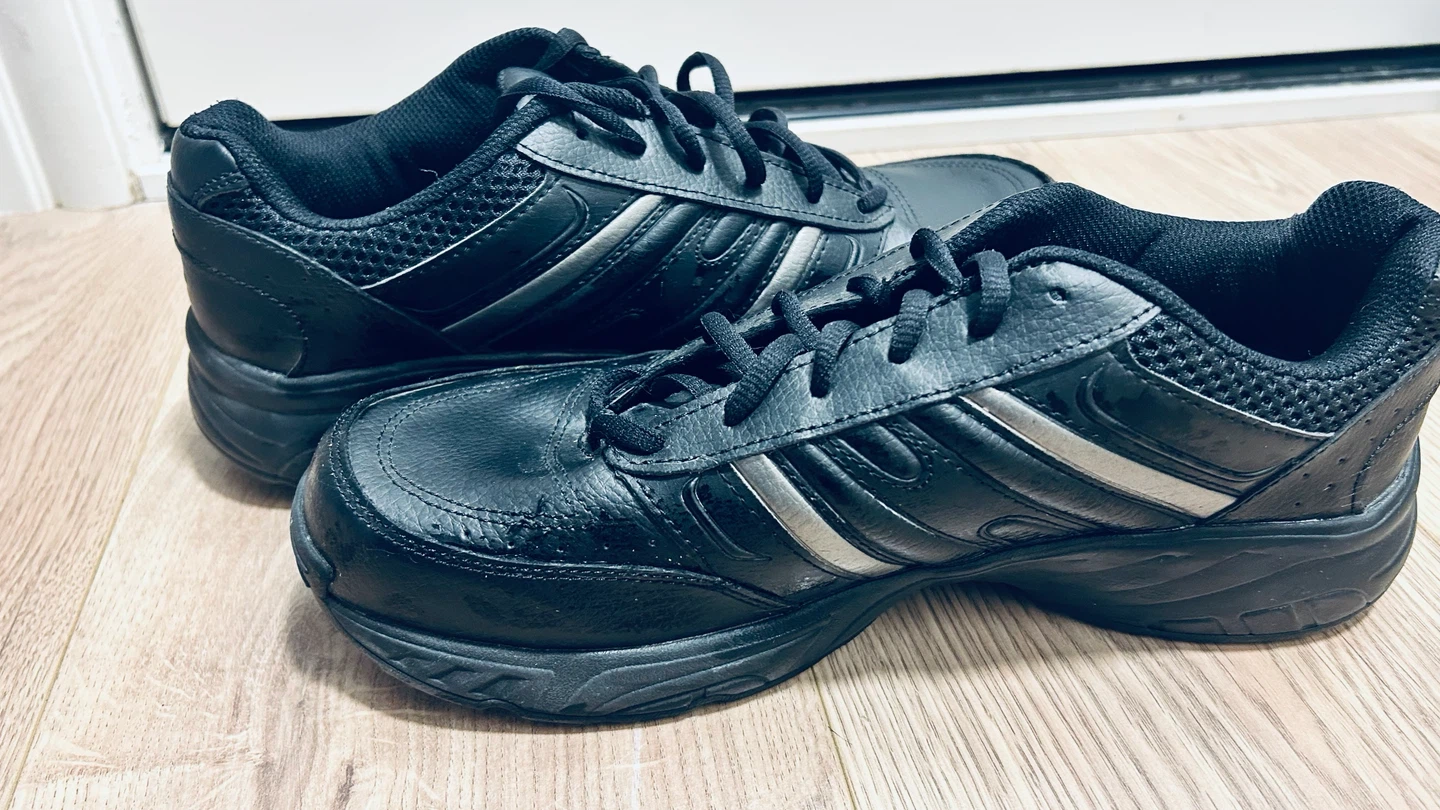 Dr. Scholl’s Men’s Black Walking Shoes – Size 10W Wide – Leather - photo 4