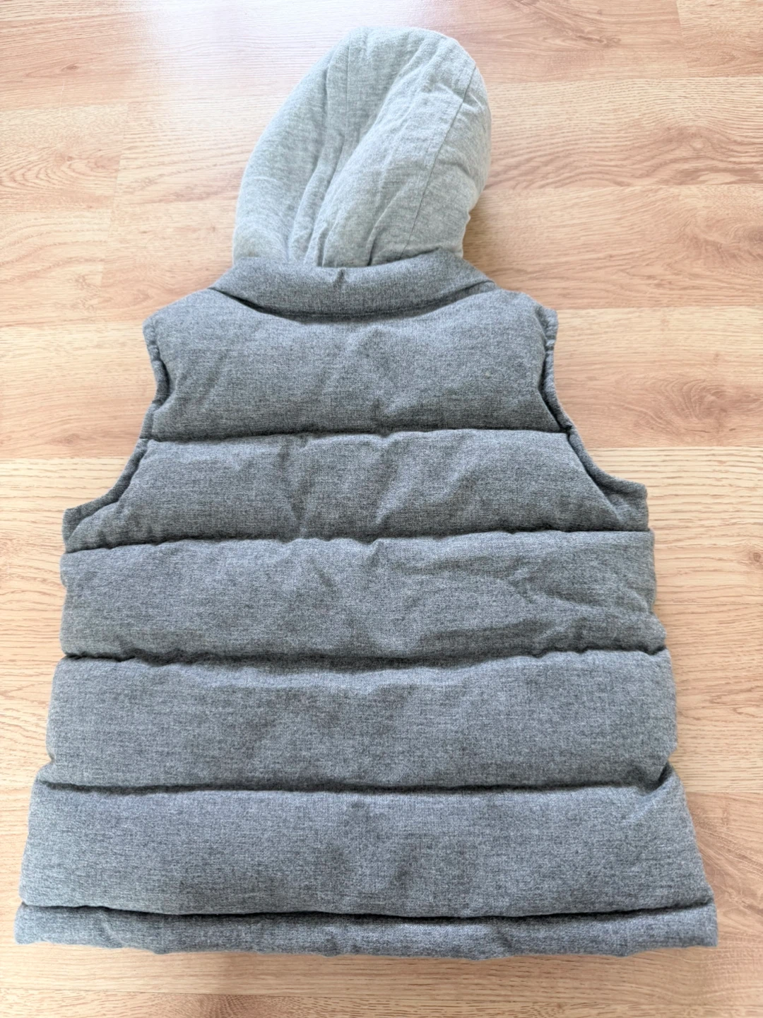 Old Navy Gray Hooded Vest Toddler 2T - photo 3