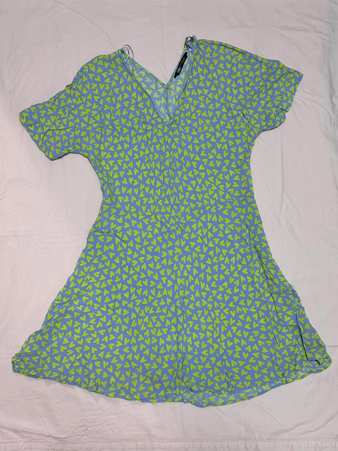 Zara Heart Print Dress