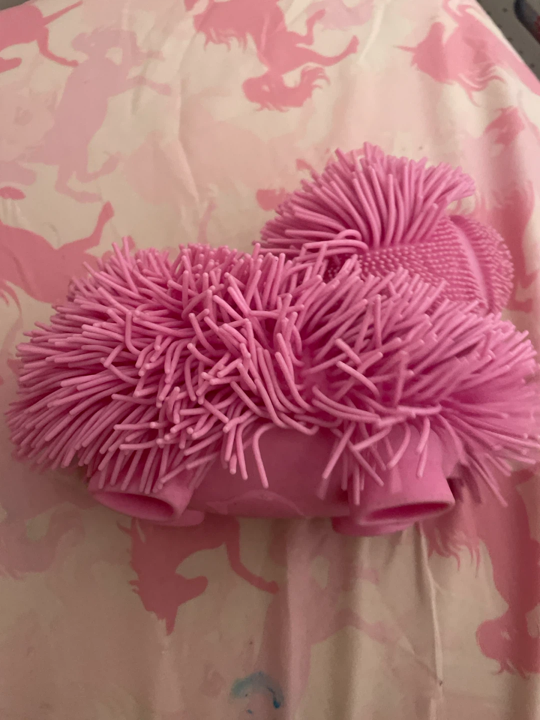 Pink Silicone air squishy
