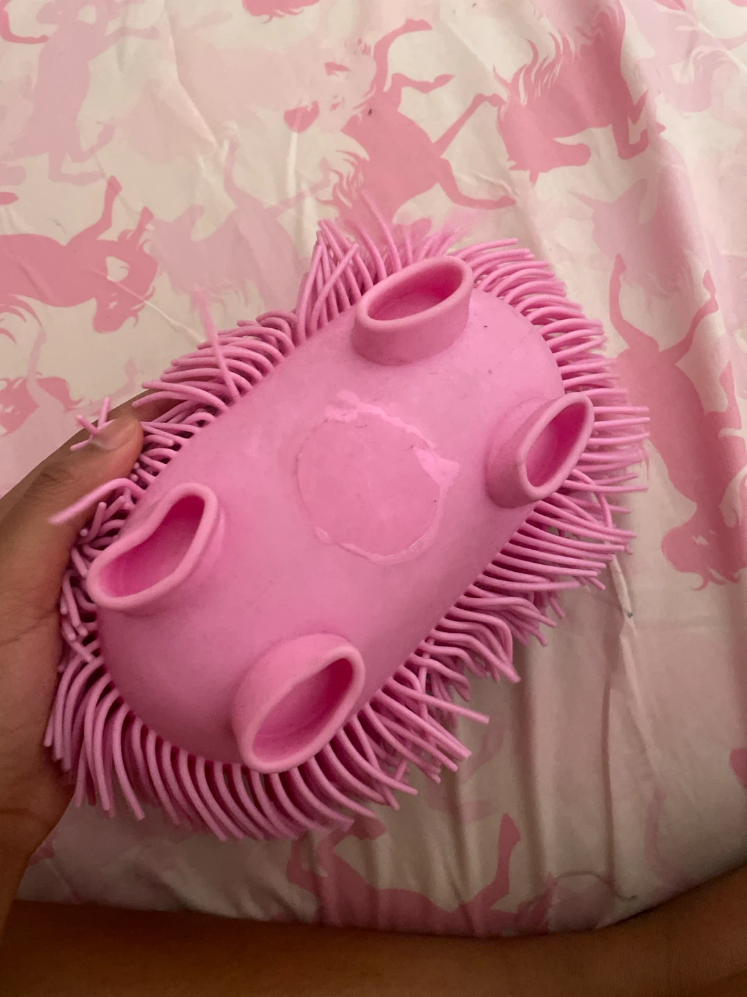 Pink Silicone air squishy - photo 4